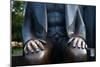 Karl Marx Statue's Hands, Berlin, Germany-Felipe Rodriguez-Mounted Photographic Print