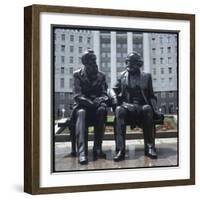 Karl Marx Statue-null-Framed Photographic Print