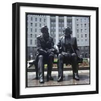 Karl Marx Statue-null-Framed Photographic Print