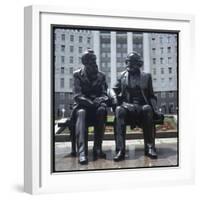 Karl Marx Statue-null-Framed Photographic Print