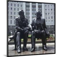Karl Marx Statue-null-Mounted Photographic Print