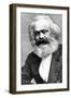 Karl Marx-Russian Photographer-Framed Giclee Print