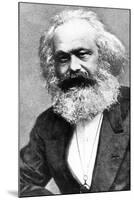 Karl Marx-Russian Photographer-Mounted Giclee Print