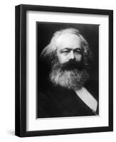 Karl Marx-null-Framed Art Print