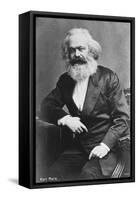 Karl Marx-null-Framed Stretched Canvas