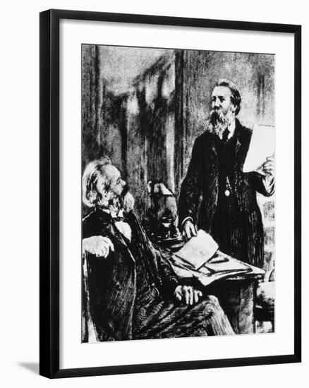 Karl Marx-null-Framed Giclee Print