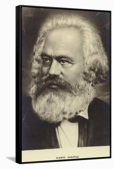 Karl Marx-null-Framed Stretched Canvas