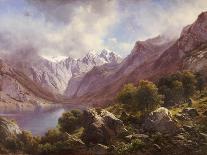 An Alpine Lake, 1867-Karl Millner-Giclee Print