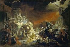 The Last Day of Pompeii, 1833-Karl Pavlovich Briullov-Giclee Print