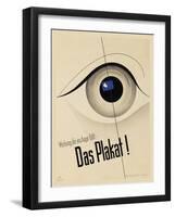 Karl Schneider Plakatstil Das Plakat-Vintage Lavoie-Framed Giclee Print