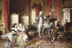 Musical Interlude-Karl Schweninger-Giclee Print