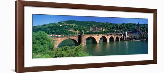 Karl-Theodor Bridge Heidelberg Germany-null-Framed Photographic Print