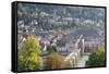 Karl Theodor Bridge with Stadttor Gate and Heilig Geist Church-Markus-Framed Stretched Canvas