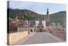 Karl Theodor Bridge with Stadttor Gate and Heilig Geist Church-Markus-Stretched Canvas