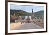 Karl Theodor Bridge with Stadttor Gate and Heilig Geist Church-Markus-Framed Photographic Print