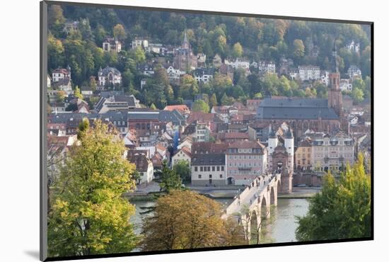 Karl Theodor Bridge with Stadttor Gate and Heilig Geist Church-Markus-Mounted Photographic Print