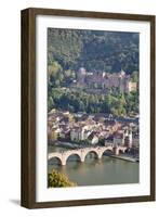 Karl Theodor Bridge with Stadttor Gate-Markus-Framed Photographic Print