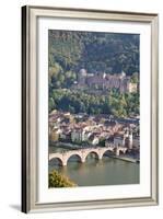 Karl Theodor Bridge with Stadttor Gate-Markus-Framed Photographic Print