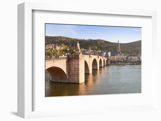 Karl Theodor Bridge with Stadttor Gate-Markus-Framed Photographic Print