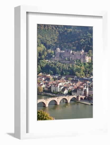 Karl Theodor Bridge with Stadttor Gate-Markus-Framed Photographic Print