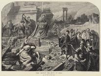 Nero Amongst the Ruins of Rome-Karl Theodor von Piloty-Giclee Print