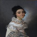 Portrait of Yekaterina Emmanuilovna Abamelik-Lazareva (1806-188), Née Manuk-Bey, 1820-Karl Wilhelm Bardou-Giclee Print