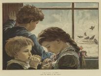 Happy Christmas Time!-Karl Wilhelm Friedrich Bauerle-Giclee Print