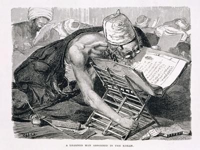A Learned Man Absorbed in the Koran, 19th century