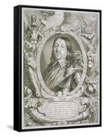 Karl X Gustav King of Sweden, from "Portraits Des Hommes Illustres," Published 1706-Anselmus Van Hulle-Framed Stretched Canvas