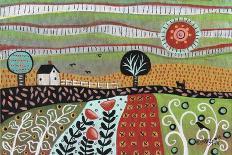 Houses Barn Landscape-Karla Gerard-Giclee Print
