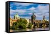 Karlovy Vary, Bohemia, Czech Republic, Europe-Laura Grier-Framed Stretched Canvas