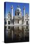 Karlskirche (Church of St Charles Borromeo)-null-Stretched Canvas
