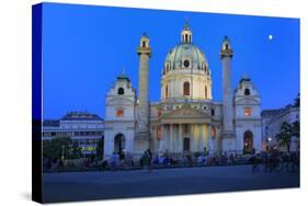 Karlskirche (St. Charles's Church), Vienna, Austria-Ivan Vdovin-Stretched Canvas
