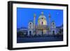 Karlskirche (St. Charles's Church), Vienna, Austria-Ivan Vdovin-Framed Photographic Print