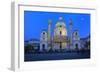 Karlskirche (St. Charles's Church), Vienna, Austria-Ivan Vdovin-Framed Photographic Print