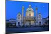 Karlskirche (St. Charles's Church), Vienna, Austria-Ivan Vdovin-Mounted Photographic Print