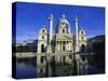 Karlskirche, Vienna, Austria, Europe-Hans Peter Merten-Stretched Canvas