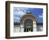 Karlsplatz Metro, Art Nouveau Architecture, Vienna, Austria, Europe-Jenner Michael-Framed Photographic Print