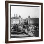 Karlsplatz, Munich, Germany, C1900s-Wurthle & Sons-Framed Photographic Print