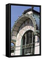 Karlsplatz Underground Station, Designed Between 1894 and 1899-Otto Wagner-Framed Stretched Canvas