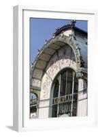 Karlsplatz Underground Station, Designed Between 1894 and 1899-Otto Wagner-Framed Giclee Print