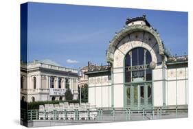 Karlsplatz Underground Station, Designed Between 1894 and 1899-Otto Wagner-Stretched Canvas