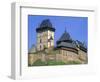 Karlstejn Castle, 14th Century, Near Prague, Czech Republic, Europe-Upperhall Ltd-Framed Photographic Print