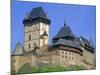Karlstejn Castle, 14th Century, Near Prague, Czech Republic, Europe-Upperhall Ltd-Mounted Photographic Print
