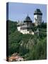 Karlstejn Castle, Czech Republic-Peter Thompson-Stretched Canvas