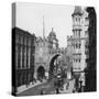 Karlstor Gate, Munich, Germany, C1900s-Wurthle & Sons-Stretched Canvas