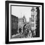 Karlstor Gate, Munich, Germany, C1900s-Wurthle & Sons-Framed Photographic Print