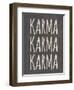 Karma I-Sd Graphics Studio-Framed Art Print