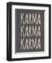 Karma I-Sd Graphics Studio-Framed Art Print