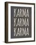 Karma I-Sd Graphics Studio-Framed Art Print